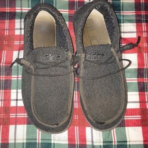 (B3g1) Hey Dude Dark Gray Shoes